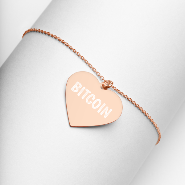 engraved silver heart chain necklace 18k rose gold coating lifestyle 4 609b07f1929c7