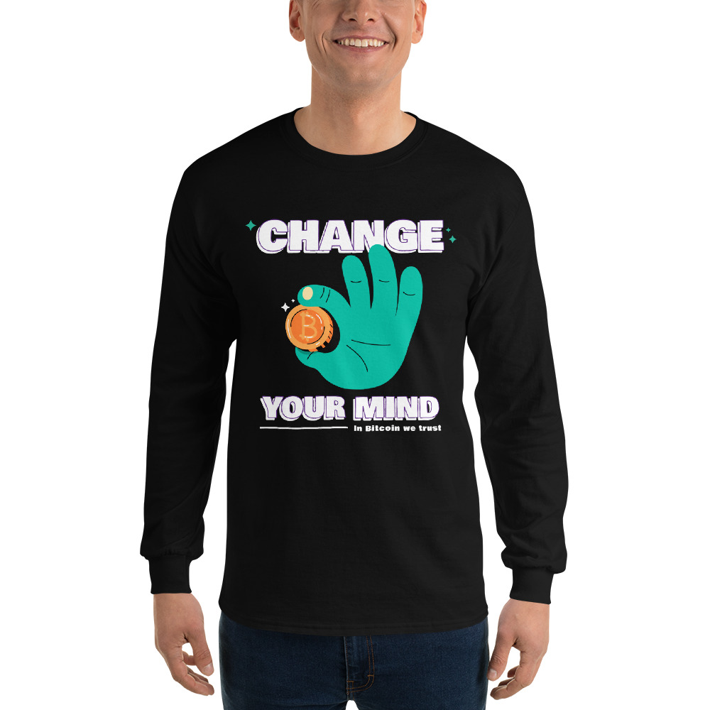 Change Your Mind – Men’s Long Sleeve Shirt