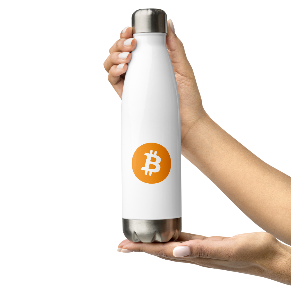 Bitcoin Stainless Steel Water Bottle