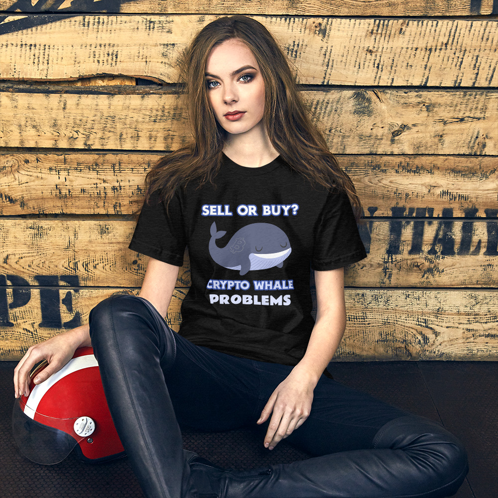 Crypto Whale Problems – Short-Sleeve Unisex T-Shirt