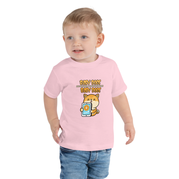 toddler staple tee pink front 612c067b83492