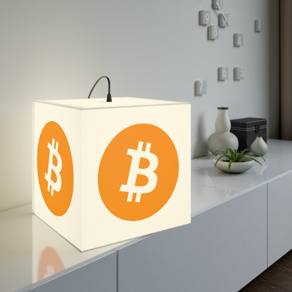Bitcoin Personalized Lamp