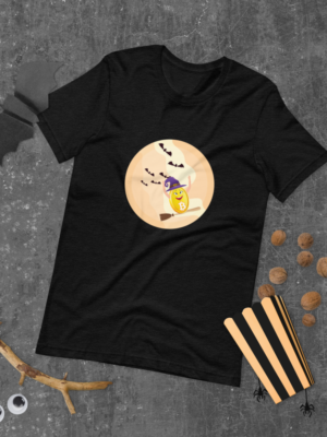 Bitcoin Witch - Shrt-Sleeve Unisex T-Shirt