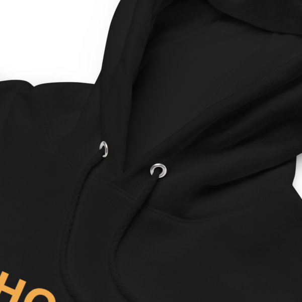 unisex fleece hoodie black product detail 61940bd17a2db
