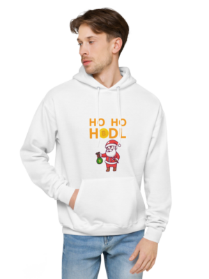 HO HO HODL - Unisex fleece hoodie