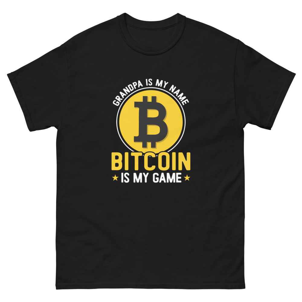 Bitcoin is My Game – Men’s heavyweight tee