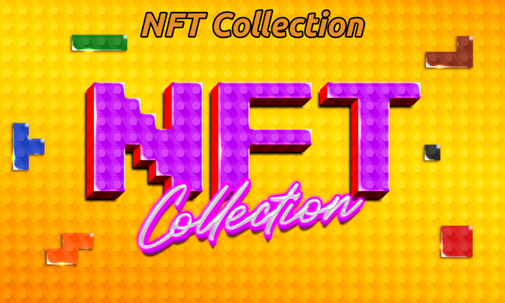 NFT BLOCK COLLECTION TEXT EFFECT 1