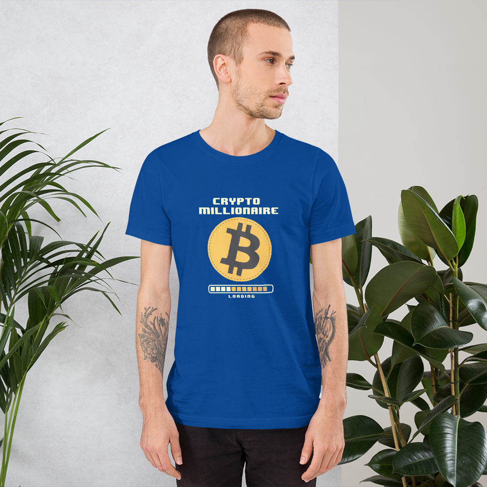 Crypto Millionaire Loading – Unisex t-shirt