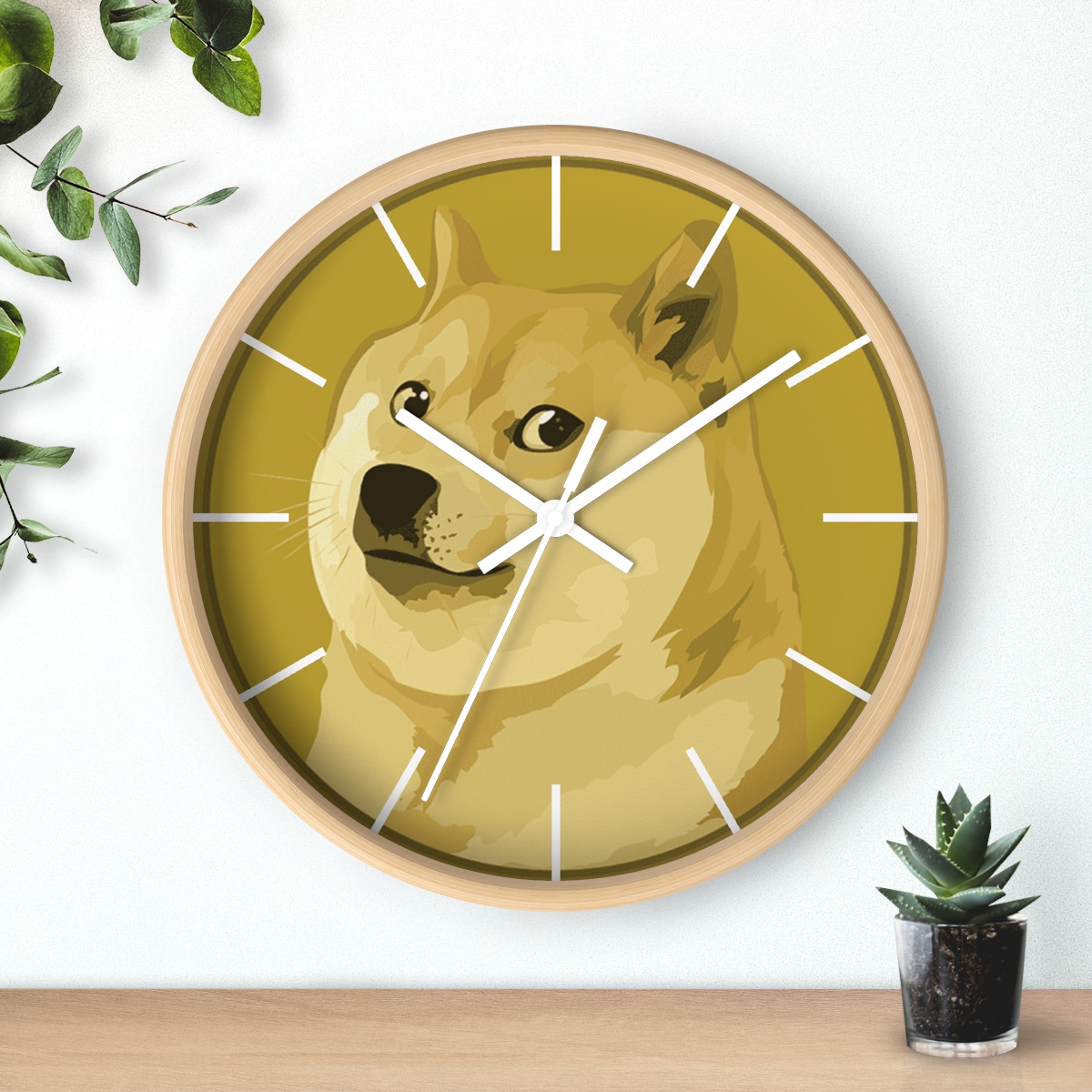 Dogecoin Wall Clock
