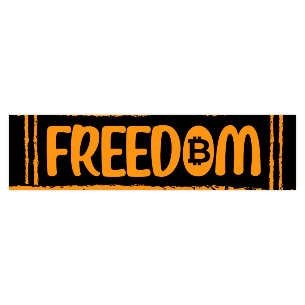 Bitcoin Freedom – Bumper Stickers
