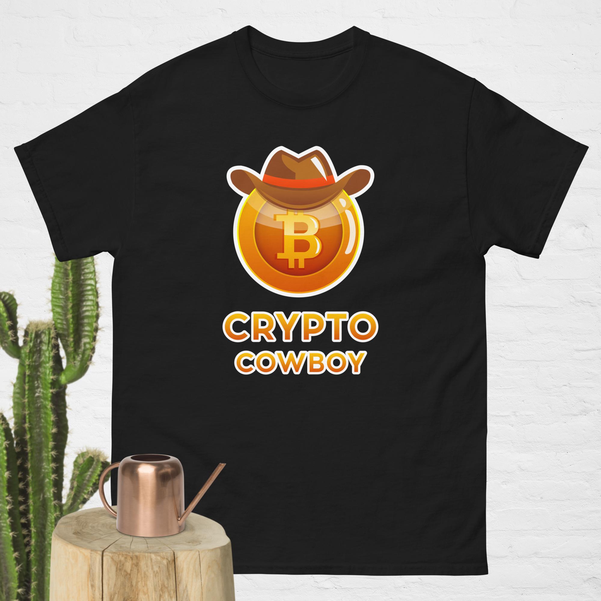 Crypto Cowboy – Men’s classic tee