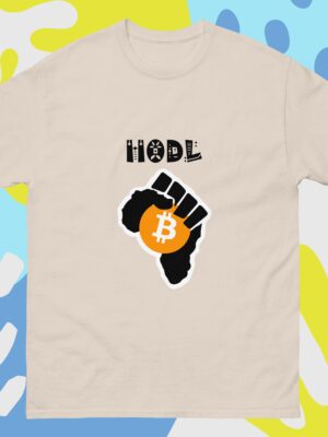 Africa Hand HODL Bitcoin - Men's classic tee