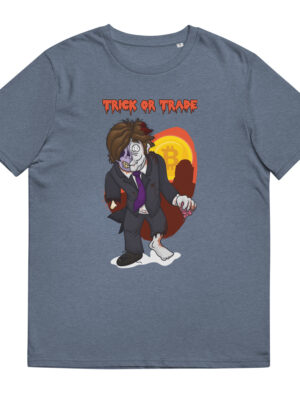 Trick or Trade - Unisex organic cotton t-shirt