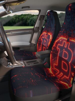 Bitcoin Car Seat Covers