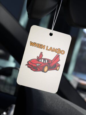 When Lambo - Car Air Freshener