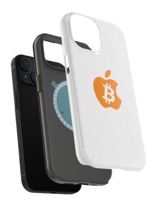 Bitcoin Apple - Magnetic Tough Cases