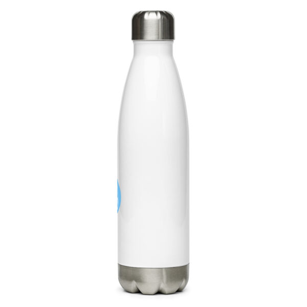 stainless steel water bottle white 17 oz left 66efe7645857d