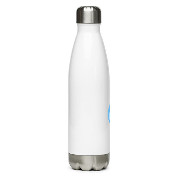 stainless steel water bottle white 17 oz right 66efe76458506