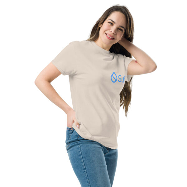 unisex classic tee natural left front 66efe3b7ed890