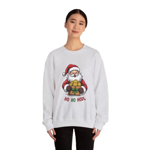 HO HO HODL - Unisex Heavy Blend Crewneck Sweatshirt - Image 13