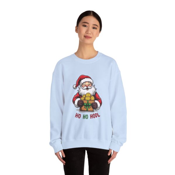 HO HO HODL - Unisex Heavy Blend Crewneck Sweatshirt - Image 5