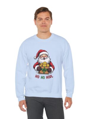 HO HO HODL - Unisex Heavy Blend Crewneck Sweatshirt