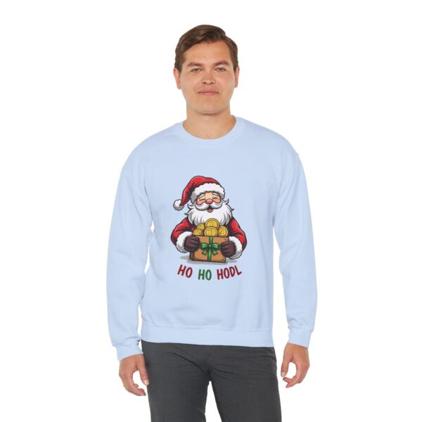 HO HO HODL - Unisex Heavy Blend Crewneck Sweatshirt