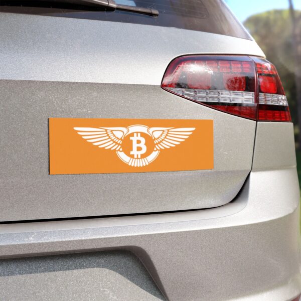 Stylish Bitcoin Bentley Car Magnets - Image 4