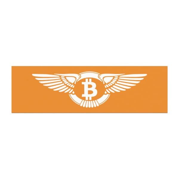 Stylish Bitcoin Bentley Car Magnets - Image 2