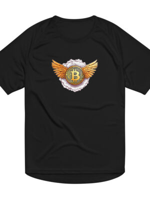 Bitcoin with Wings - Unisex sports jersey