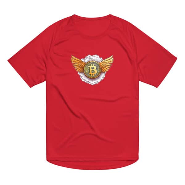 Bitcoin with Wings - Unisex sports jersey - Image 3