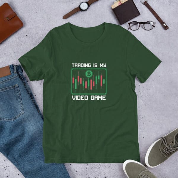 Trading is My Video Game - Unisex t-shirt - Image 3