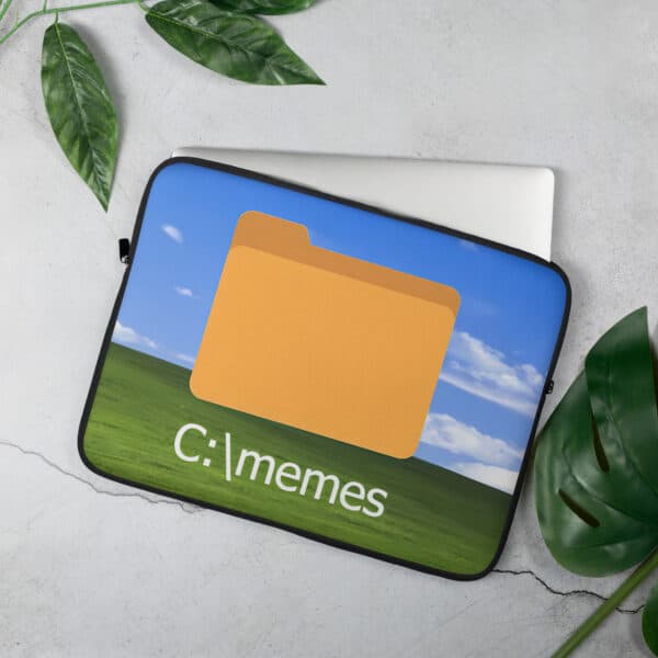 C:memes Laptop Sleeve - Image 2