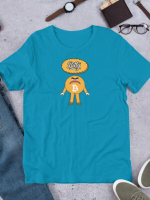 Bitty The Bitcoin Mascot - Unisex t-shirt