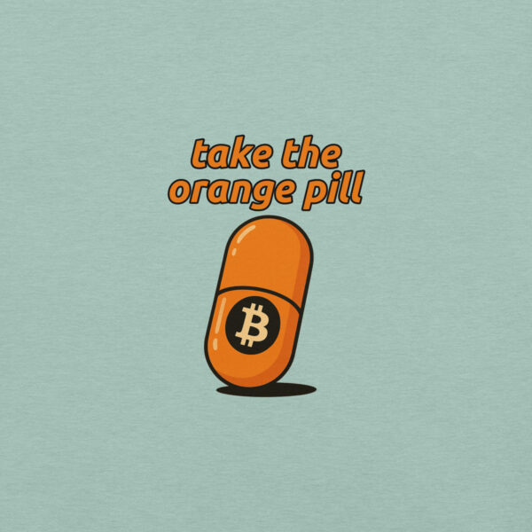 Take The Orange Pill - Unisex t-shirt - Image 2