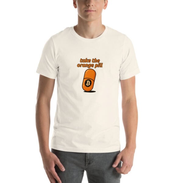 Take The Orange Pill - Unisex t-shirt - Image 5