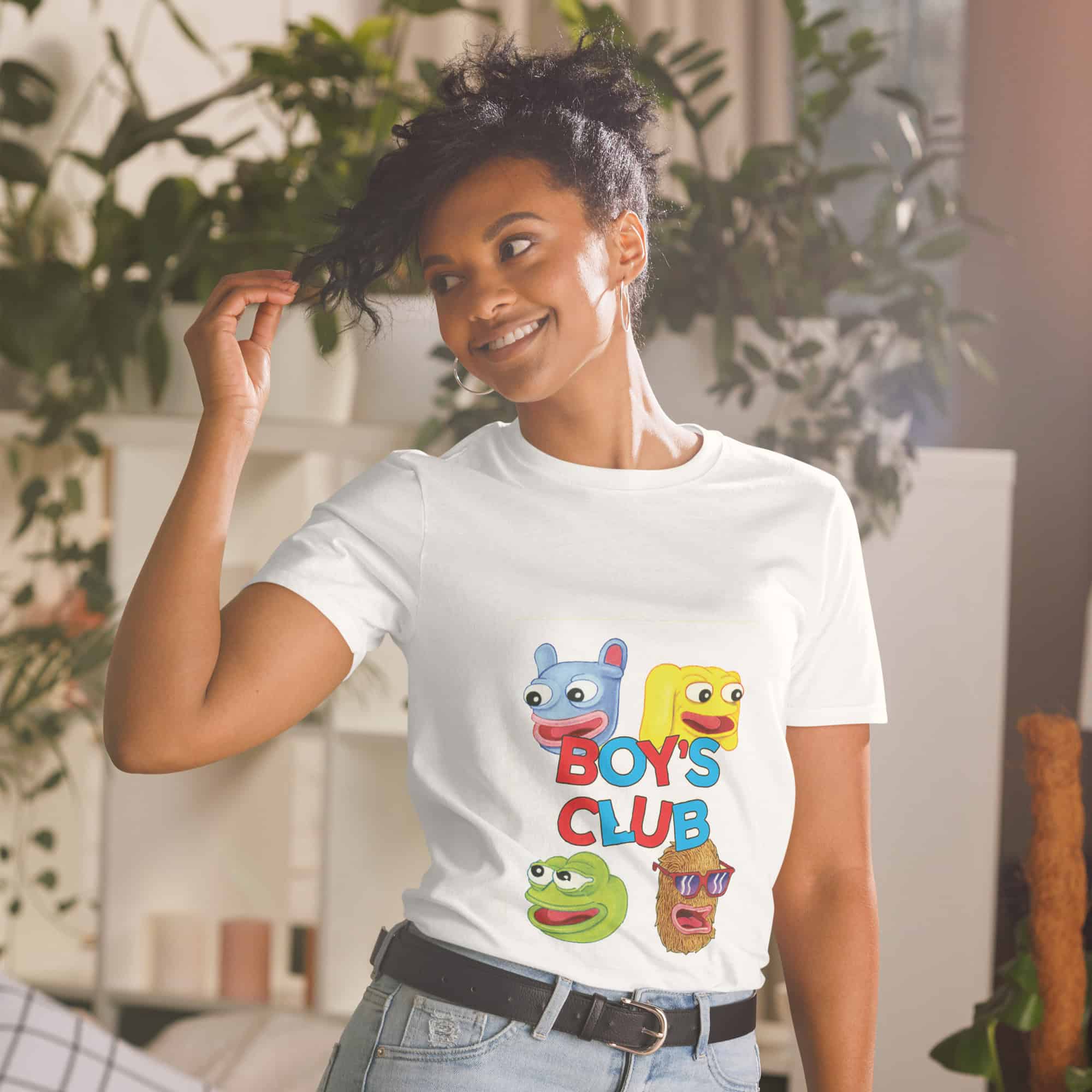 Boy's Club - Short-Sleeve Unisex T-Shirt 5 Boy's Club - Short-Sleeve Unisex T-Shirt - Image 5